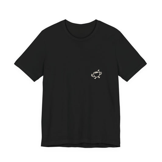Thanks a Latte Tee - Black Cream