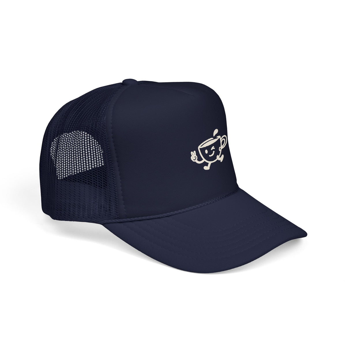 Thanks a Latte Trucker Hat - Navy